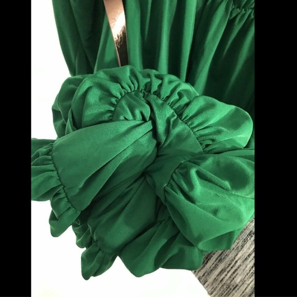 NWD Ellen Tracy Cold Shoulder Long Sleeve‎ Pleated Trim Dress [SZ 20W ] - Picture 8 of 8